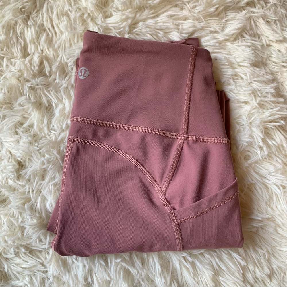 Lululemon All The Right Places Moss Rose
